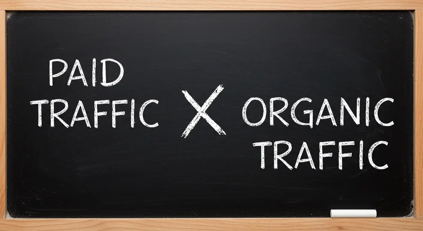 Qual a Diferença Entre Tráfego Orgânico e Tráfego Pago