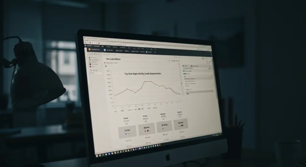 analisando quedas nas impressões