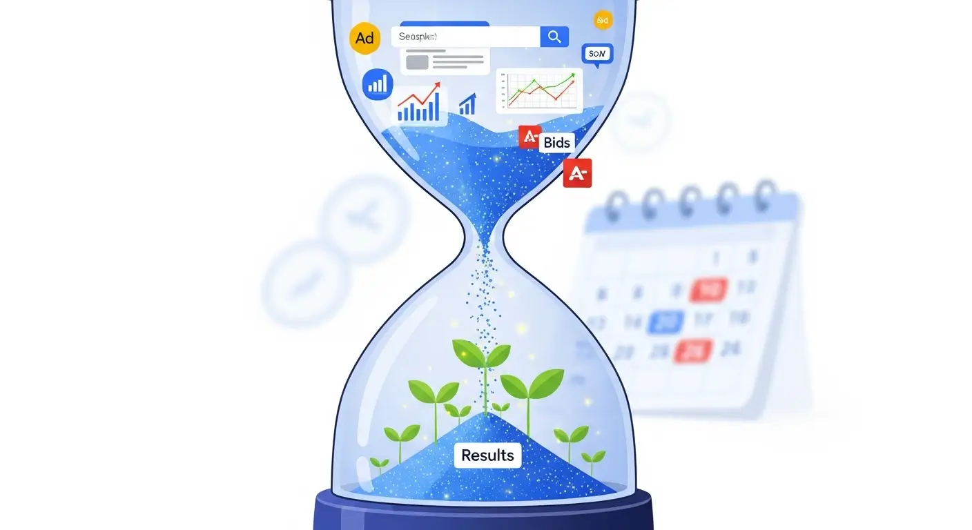 Quanto tempo para ter resultados com Google Ads
